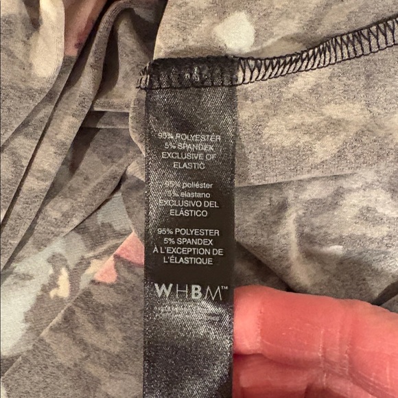 White House Black Market Floral Long Sleeve Top Size XS - Picture 11 of 12